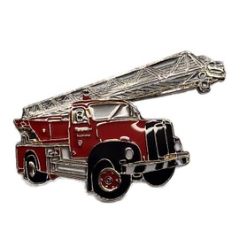 Fire Brigade Pin for Saurer 2 DM Magirus DM-65, Fire Brigade Vehicle Fire Engine Fire Truck Fire Engine