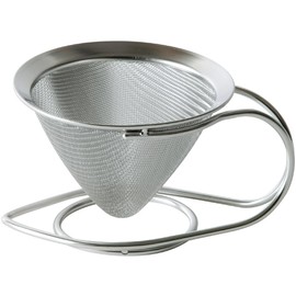 Shimomura Planning Stainless Steel Tea Tool Tea Dripper 45320 Silver