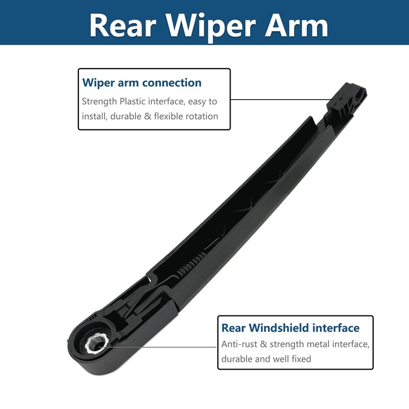 Rear Windshield Wipers Set for Hyundai Tucson 2022-2025 (Not Suitable