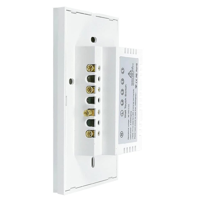 Master Interruptor Apagador Inteligente WiFi con 2 Botones de Contacto