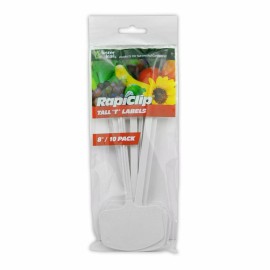 Luster Leaf 820 Rapiclip Plastic T Label Plant Marker, Pack of 10