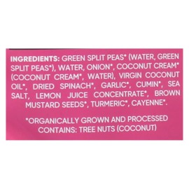 UD_Maya Kaimal Organic Everyday Dal 10 oz Green Split Pea Spinach Coconut Pack of 6-for Instant Soup