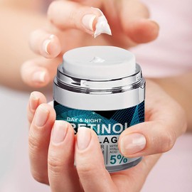 50 ml de cremas antienvejecimiento con retinol y colágeno - cremas de día y de noche (2)