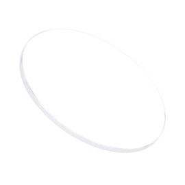 CoCud Watch Glass Crystal Lens, 25mm Diameter 0.8mm Thick, Round Flat Mineral Ultra-Clear Watch Glass Replacements - (Applications: for Watchmaker DIY Repairs)