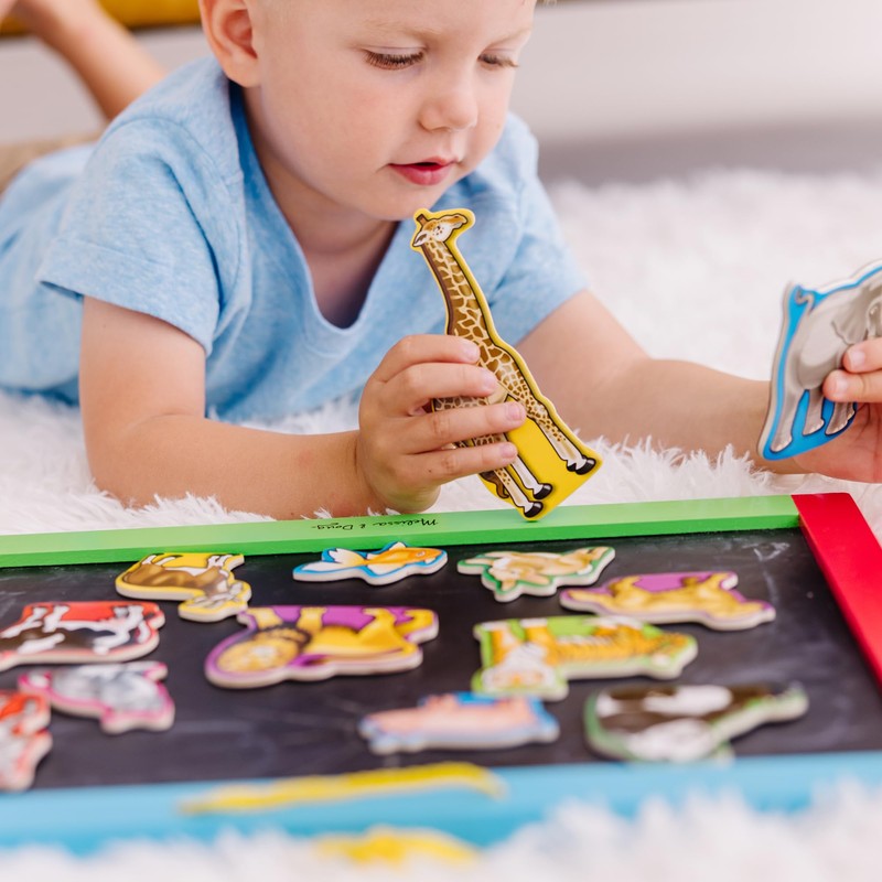 Melissa & Doug Wooden Animal Magnets Set (20 Pieces) –