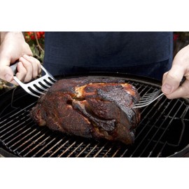 Grill Gods Meat Claws - Stainless Steel Smoker Accessories - Ultra-Sharp Meat Shredder will Easily Tear up Pulled Pork, Chicken, and Brisket - with Heat Resistant Handles