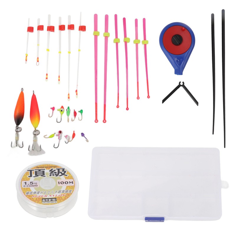 Mini Ice Fishing Rod Reel Combo Portable Ice Fishing Pole