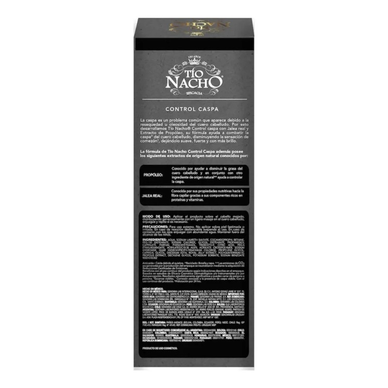 Tio Nacho 2 En 1 Shampoo + Acondicionador Anti Caspa,