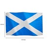 Runesol Scotland National Flag 3x5, 3x5, Saltire St Andrew's Cross
