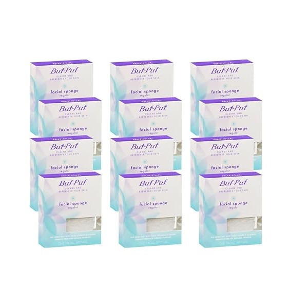 Buf-Puf Buf-Puf Facial Sponge, Dermatologist Developed, Removes Deep Down Dirt