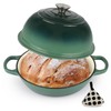 Enameled Cast Iron Bread Oven, Dutch Oven Pot with Lid