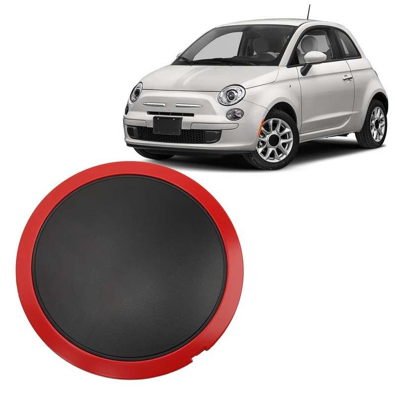 Center Wheel Hup Cap With Chrome Trim 68078419AC Heat Resistant