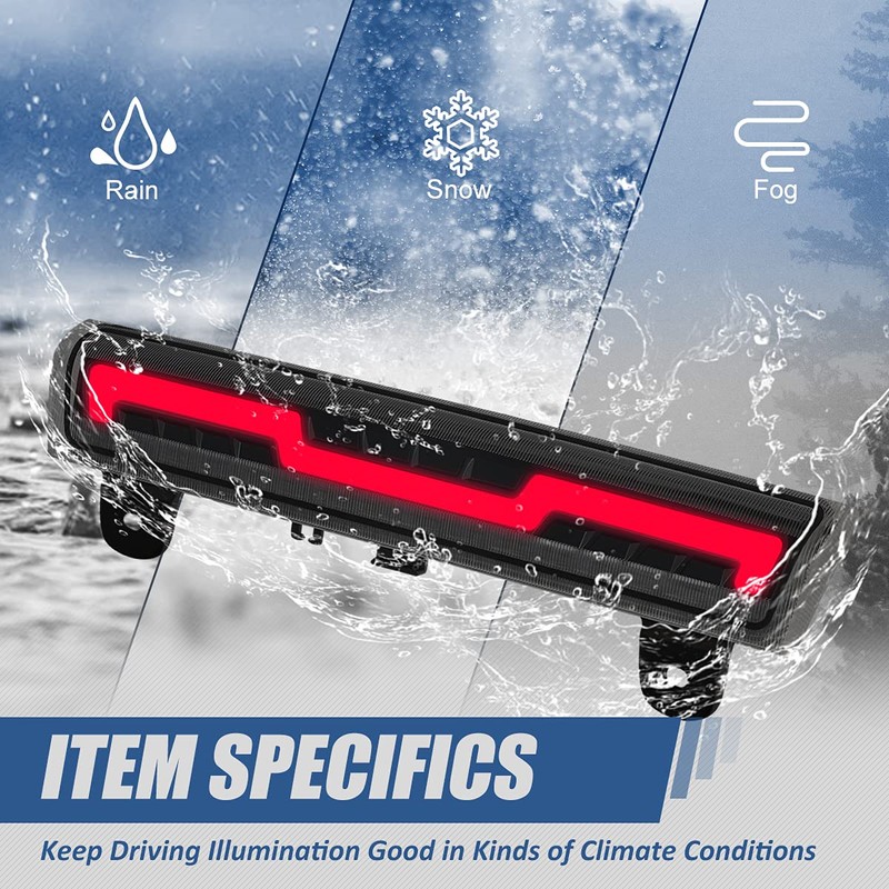 NUVISION LIGHTING 3BL-ZTL-006-SM Super Bright LED 2-Stage Sequential High Mount