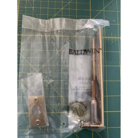 Baldwin Solid Brass 6" Flush Door Bolt for French Doors 0626-030–Portu