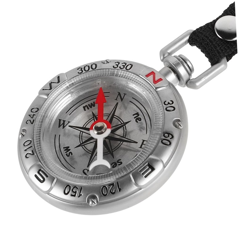 WHAMVOX Climbing Tool Compass Keyring Portable Digital Compass Outdoor Accessory