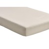 Hometex Premium Textiles Fitted Sheet, 90–100 x 200 cm, Jersey
