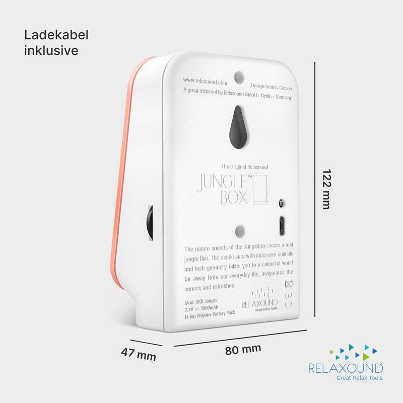 RELAXOUND Original Junglebox Jungle Sound - Nature Sounds - Rainforest