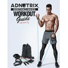 Adnutrix Resistance Bands workout Guide With Workout log