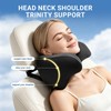 RURISUN U Shaped Pillow,Car Headrest Pillow, for Sleeping with Adjustable
