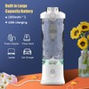 Portable Personal Blender for Shakes and Smoothies 600ml Fruit Juicer