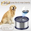 Twinsing 4.5L/1.2Gal Dog Water Bowl, No Spill Stainless Steel Slow