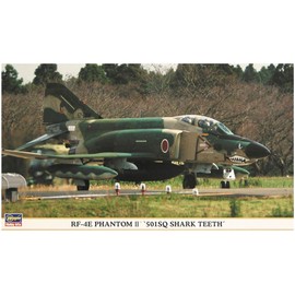 Hasegawa HA00772 1/72 RF-4E Phantom II, 510 sqShark Teeth 1:72 II-501Sqd Shark, Multi