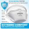 GERSON Pouch Respirator Face Masks - White Respirator Masks for