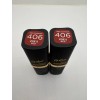 L'Oréal 2 PACK - L'OREAL COLOUR RICHE  LIPSTICK- 406 ZOE'S RED - NEW