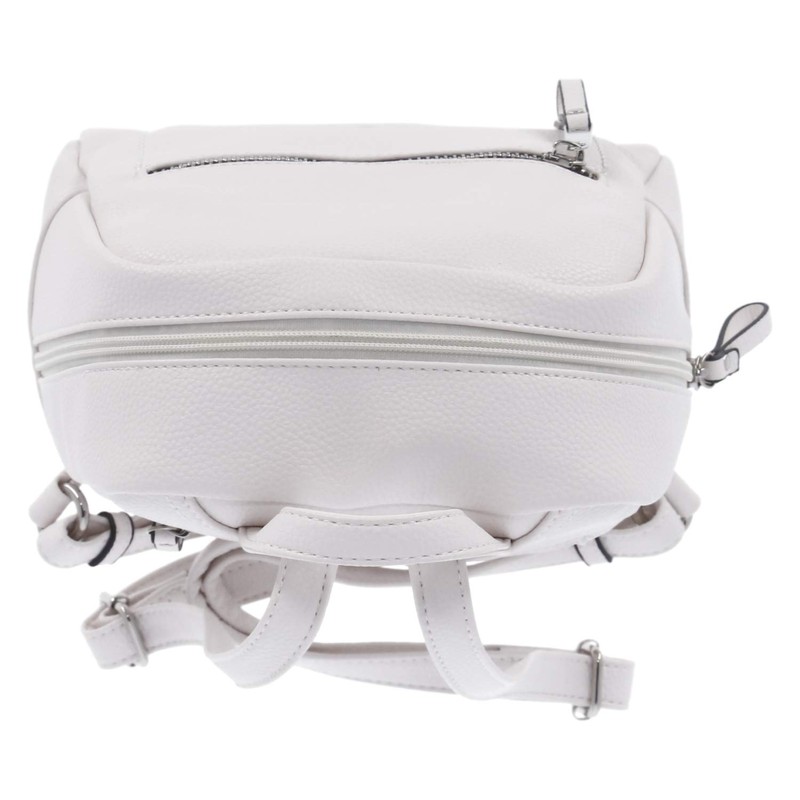 TOM TAILOR Women's Tinna Flash Backpack, White, 003750