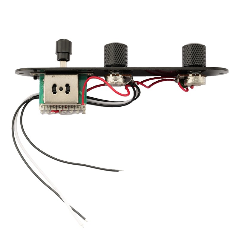 Musiclily 32MM Width Pre-wired Loaded Eletric Guitar Control Plate Harness