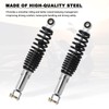 Minho Motorcycle Dual Rear Shock Absorbers with Adjustable Spring Preload