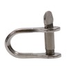 5mm Stainless Steel Strip Dee Shackle 4 Pack