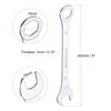 sourcing map Thin Combination Wrench Metric 18mm 6-Point Ended Box