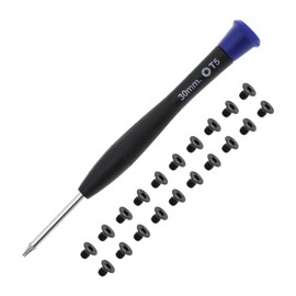 SING F LTD 20PCS M2x3 Torx T5 Laptop Bottom Case Screws with T5 Torx Screwdriver Compatible with Razer Stealth 13.3" Blade 15" Alloy Computer Components