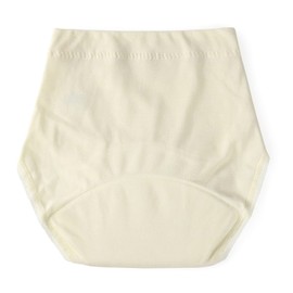 Peace Kobo Jacquard Pattern Heavy Incontinence Pants, 3.4 fl oz (100 cc), Shorts, Urine Leak, Ladies, L, Cream