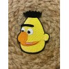 Sesame Street cartoon EMBROIDERED PATCH rare 90s Vtg Hat Iron