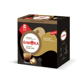 Gimoka Coffee Capsules Espresso Sublime Intensity 9/13-50 Aluminium Capsule Compatible with Nespresso Household Espresso Machines Made in Italy