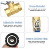IBC Container Accessories, IBC Ball Valve with Quick Coupling, 1/2