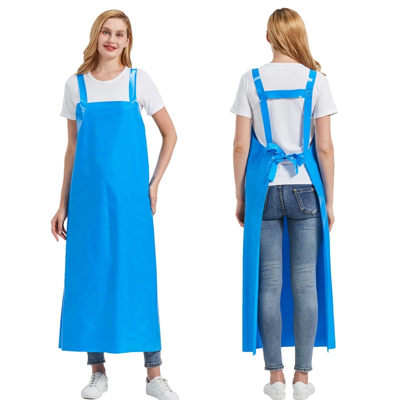 Nanxson TPU Waterproof Lightweight Apron with Adjustable H-shaped for Dishwashing