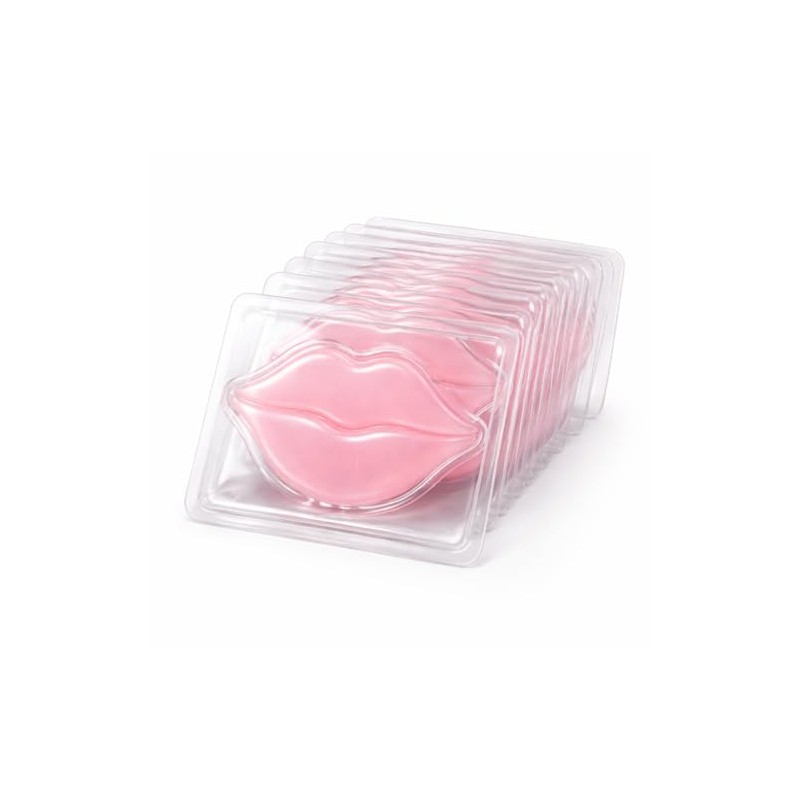 Mascarillas para Labios Coreanas de Colágeno – Pack de 10