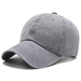 Capprecier Cap, Men's, Women's, Hat, Plain, Adjustable, Spring, Summer, Autumn, Winter, Lightweight, Casual, Washed Treatment, UV Protection, Sun Protection, Fashionable, 100% Cotton, Unisex