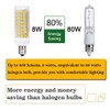 Treie 10W E12 LED Corn Light Bulb(4 Pack)E12 Dimmable 100