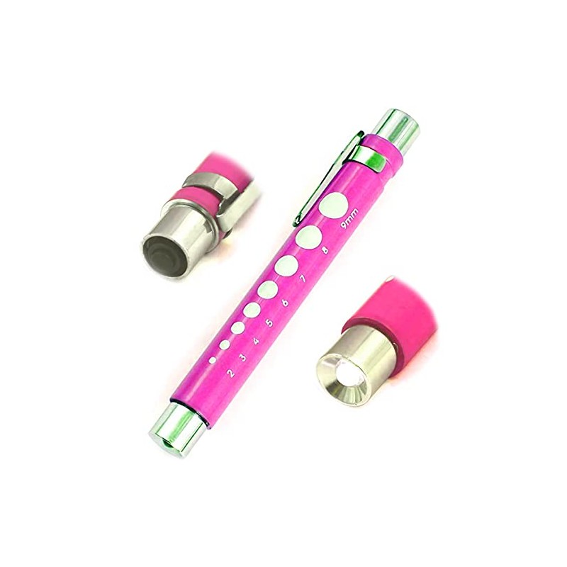 AAProTools Nurse Penlight Medic Reusable LED Pen Light with Pupil
