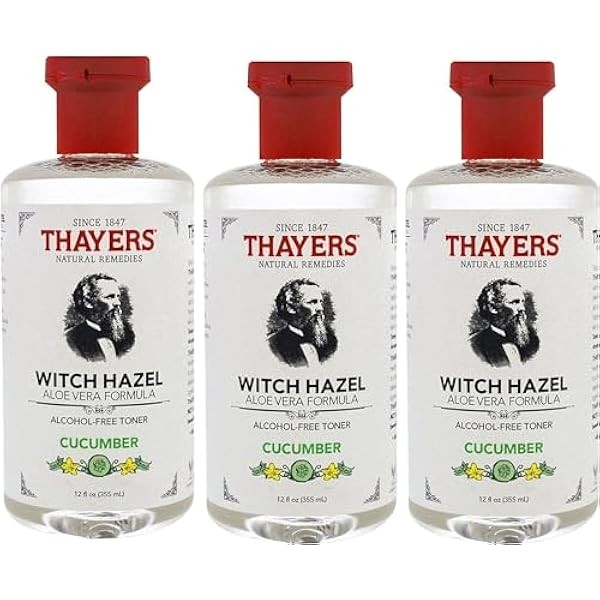 Thayers Alcohol Free Witch Hazel with Aloe Vera, Cucumber 12