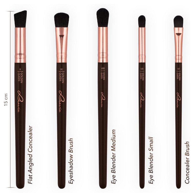 Luvia Cosmetics Tube Brush Set