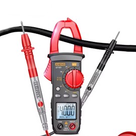zmart ANENG ST181 Digital Clamp Meter, Multimeter, 4000 Count, AC Current, Voltage Tester, Ammeter, Hz, Capacitance, NCV, Ohm, Clamp Tester, Voltage Measurement, Measuring Instrument, Electrician