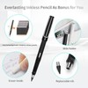 RAUEDWDJS Server Book for Waitress with Everlasting Pencil, Money Pocket
