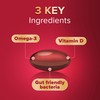 Seven Seas Omega-3 & Gut Friendly Bacteria: with Vitamin D,