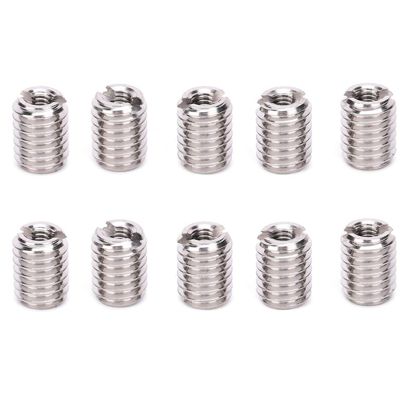 Threaded Insert Reducing Nut, M3 x 0.5 Female Thread and