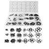 225PC O-Ring Assorted Gasket Rubber Washers. Kitchen Tap Sealing Gasket